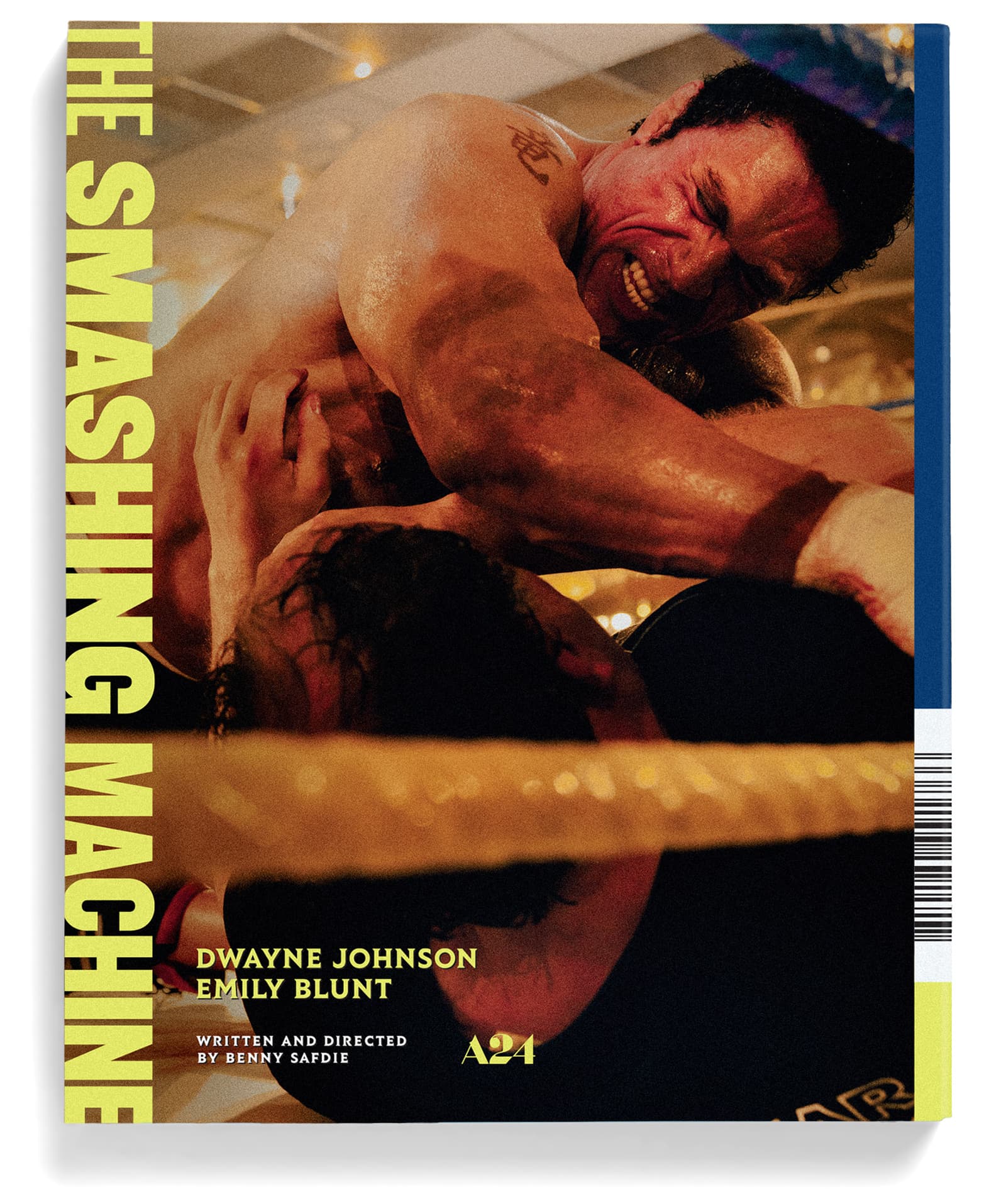 The Smashing Machine Blu-Ray Cover